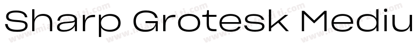 Sharp Grotesk Medium 25字体转换